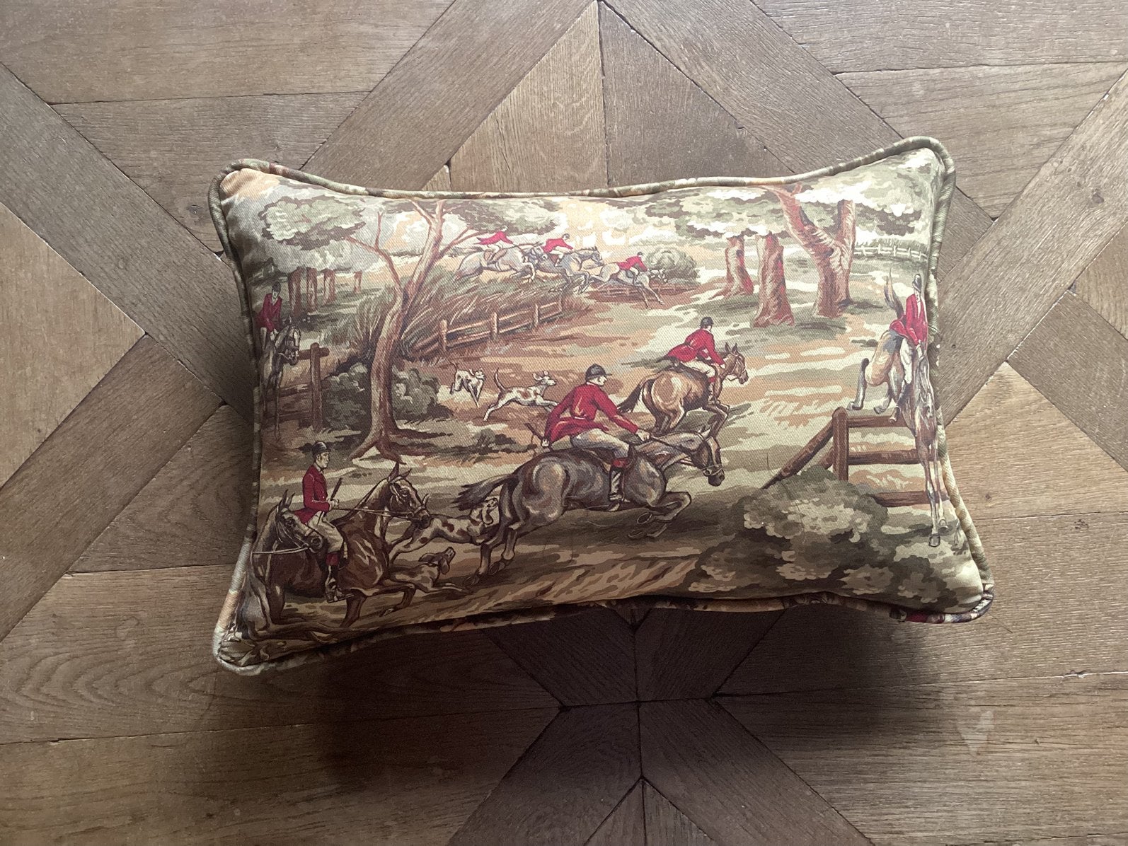 Dik kussen van Ralph lauren stof 35/52 cm leighton hunt, Huis en Inrichting, Ophalen of Verzenden