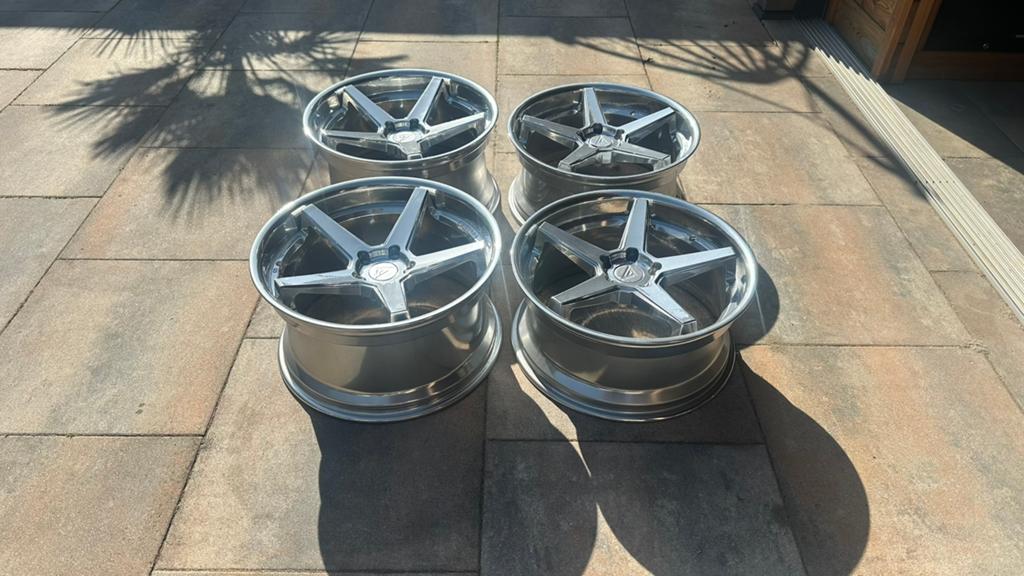 Ferrada FR3 5x120 20inch breedset concave Tesla model s/ BMW, Auto-onderdelen, Banden en Velgen, Ophalen, Velg(en), 265 mm, Nieuw