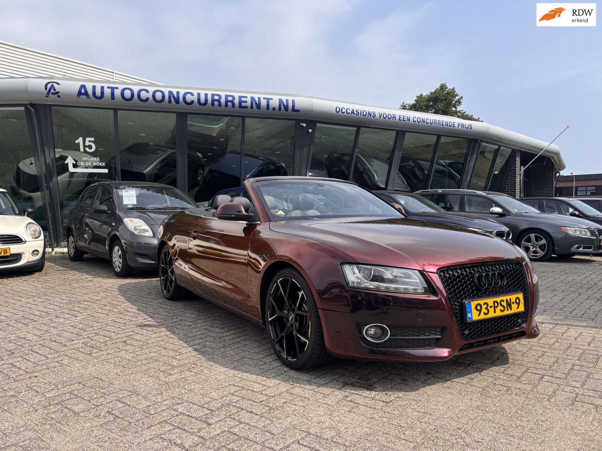 Audi A5 Cabriolet 2.0 TFSI, Leder, Stoelverw Inruil mogelijk, Auto's, Audi, Voorwielaandrijving, Euro 5, 15 km/l, Gebruikt