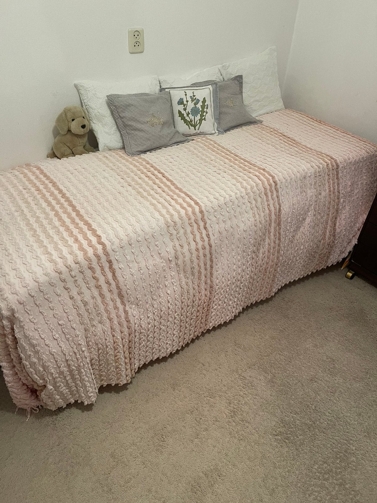Bed met onderschuifbed incl. Matrassen, Huis en Inrichting, Ophalen, Gebruikt, Eenpersoons, 80 cm