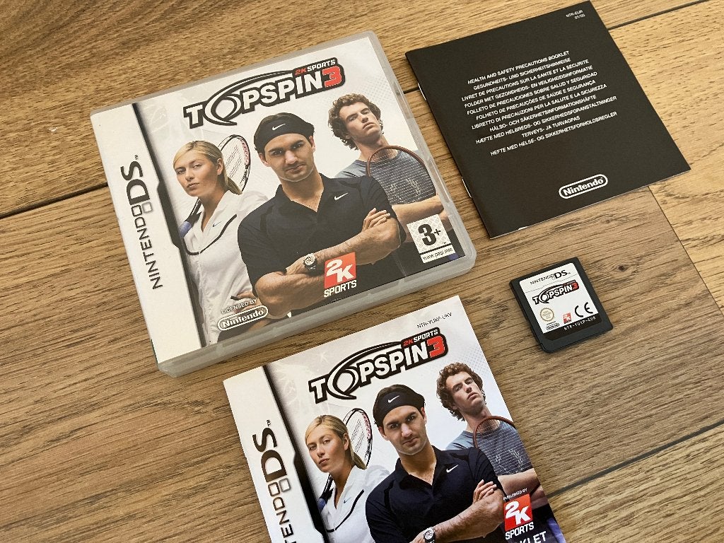 Top Spin 3 - 2K Sports - DS, Gebruikt, 1 speler, Ophalen of Verzenden, Vanaf 3 jaar