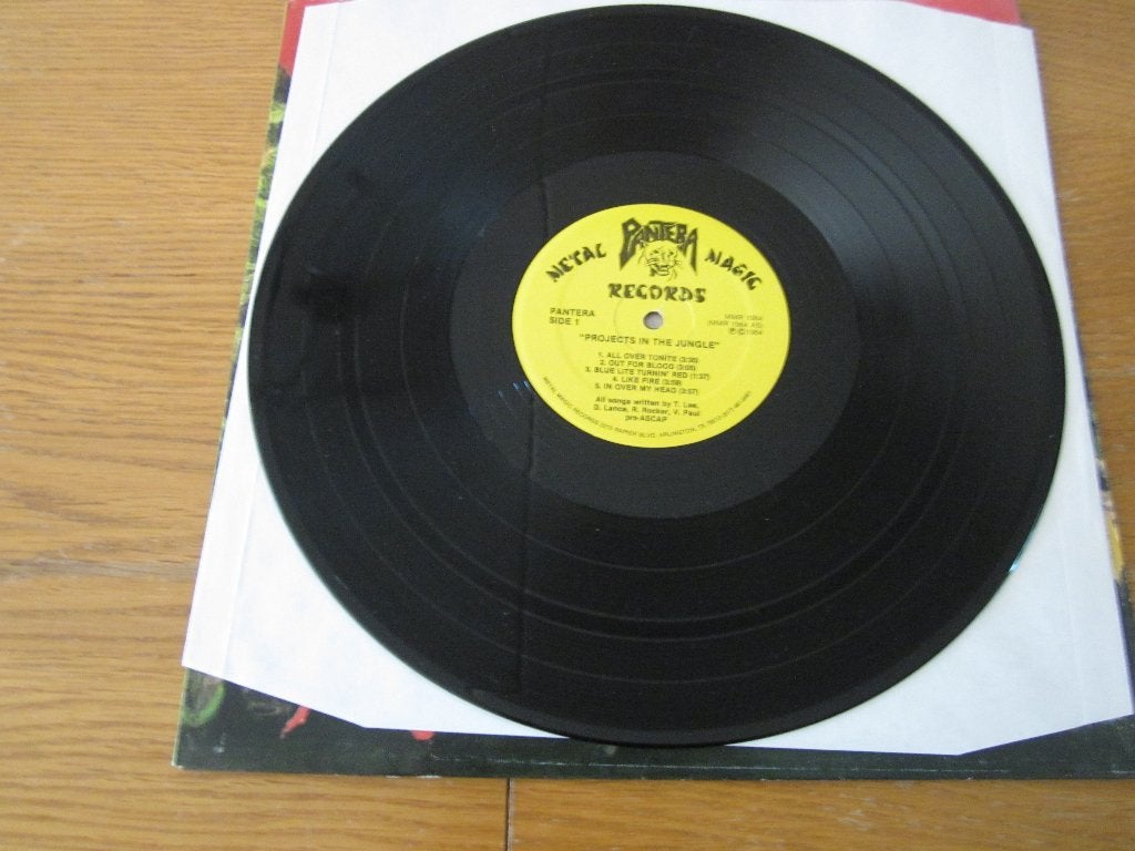 Foto 4 van Pantera -Projects In The Jungle 1984 Metal Magic MMR 1984 LP