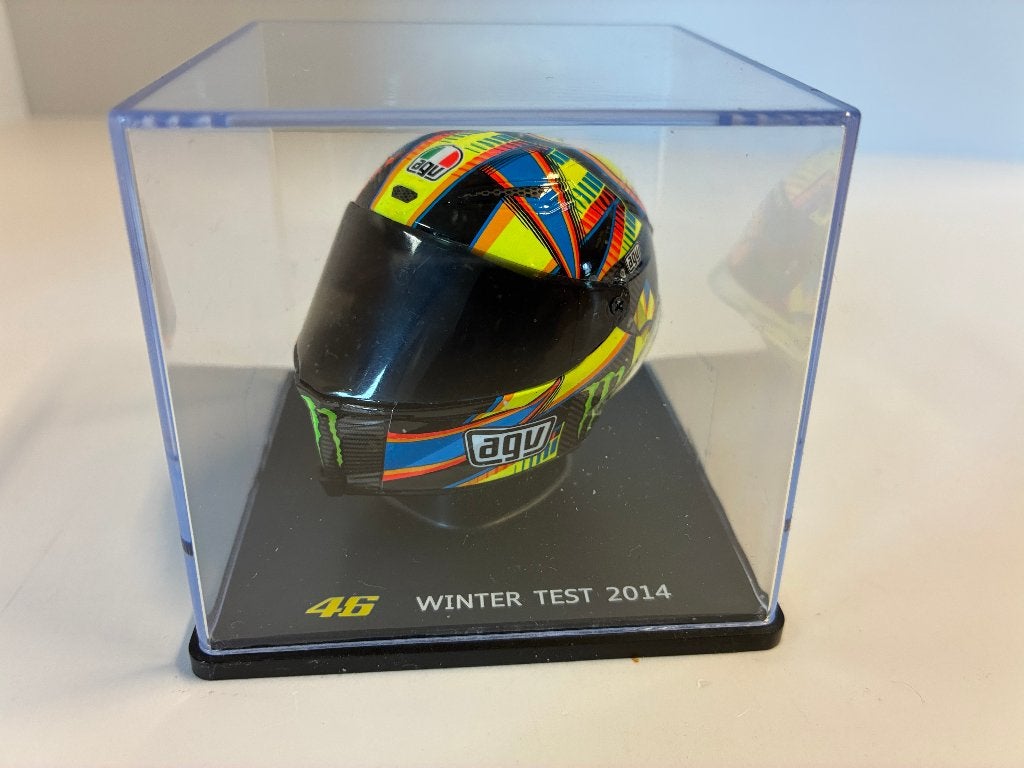 69737: Helm - MotoGP - Valentino Rossi - Winter test 2014, Overige typen, Zo goed als nieuw, Bachsatztstr. 54 D 72131 Ofterdingen, Germany