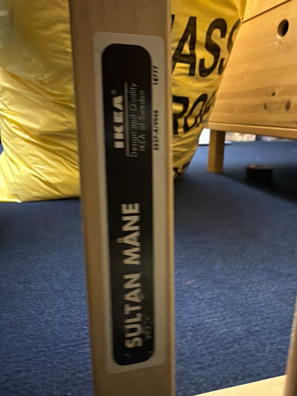IKEA SULTAN MÅNE lattenbodem 90x200 cm, Ophalen, Gebruikt, 90 cm, Eenpersoons