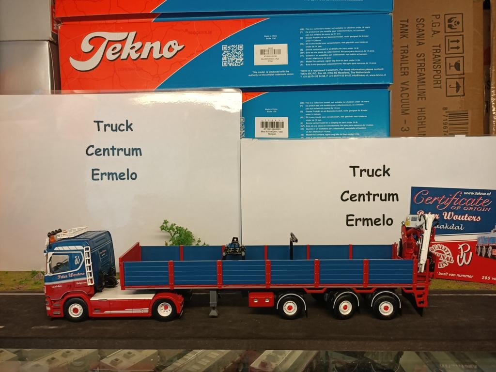 Peter wouters pwt
Scania Next Gen R-serie met 3-assige stene, Ophalen of Verzenden, Nieuw, Bus of Vrachtwagen, Tekno