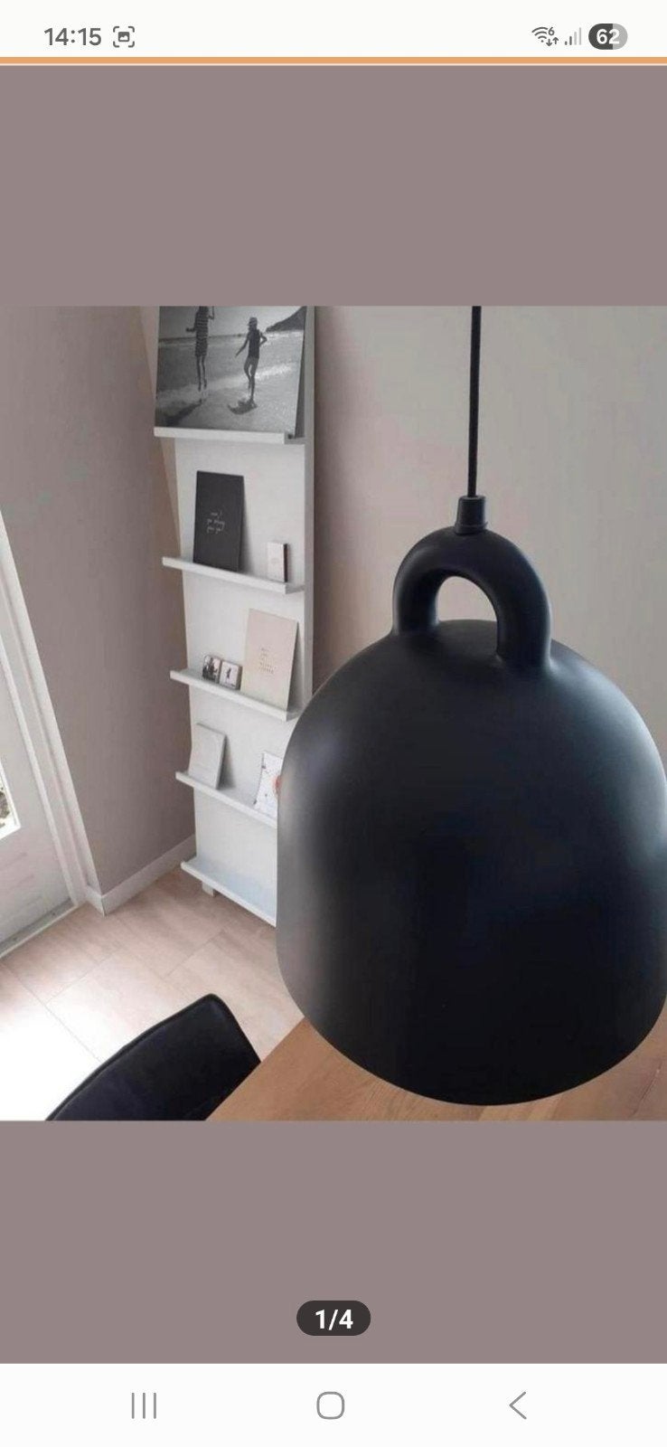 Normann Copenhagen Bell lamp maat m, Huis en Inrichting, Lampen | Hanglampen, Verzenden