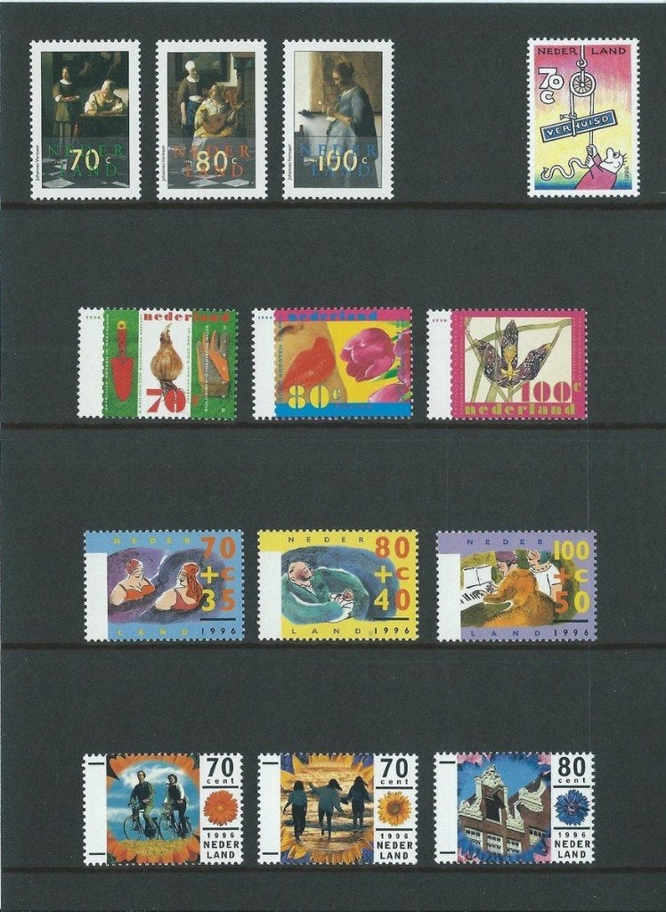 Nederland Jaarcollectie Postzegels 1996, Postzegels en Munten, Postzegels | Nederland, Verzenden, Na 1940, Postfris