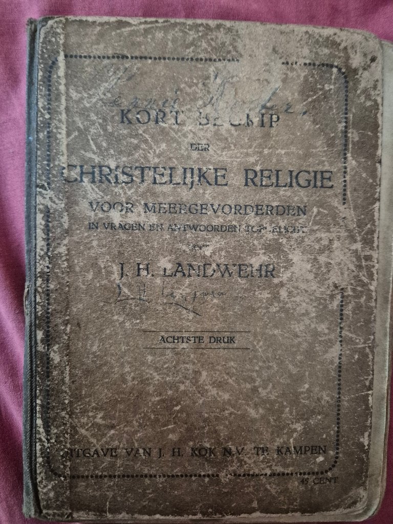Kort Begrip van Landwehr, Gelezen, Landwehr, Christendom | Protestants, Ophalen of Verzenden