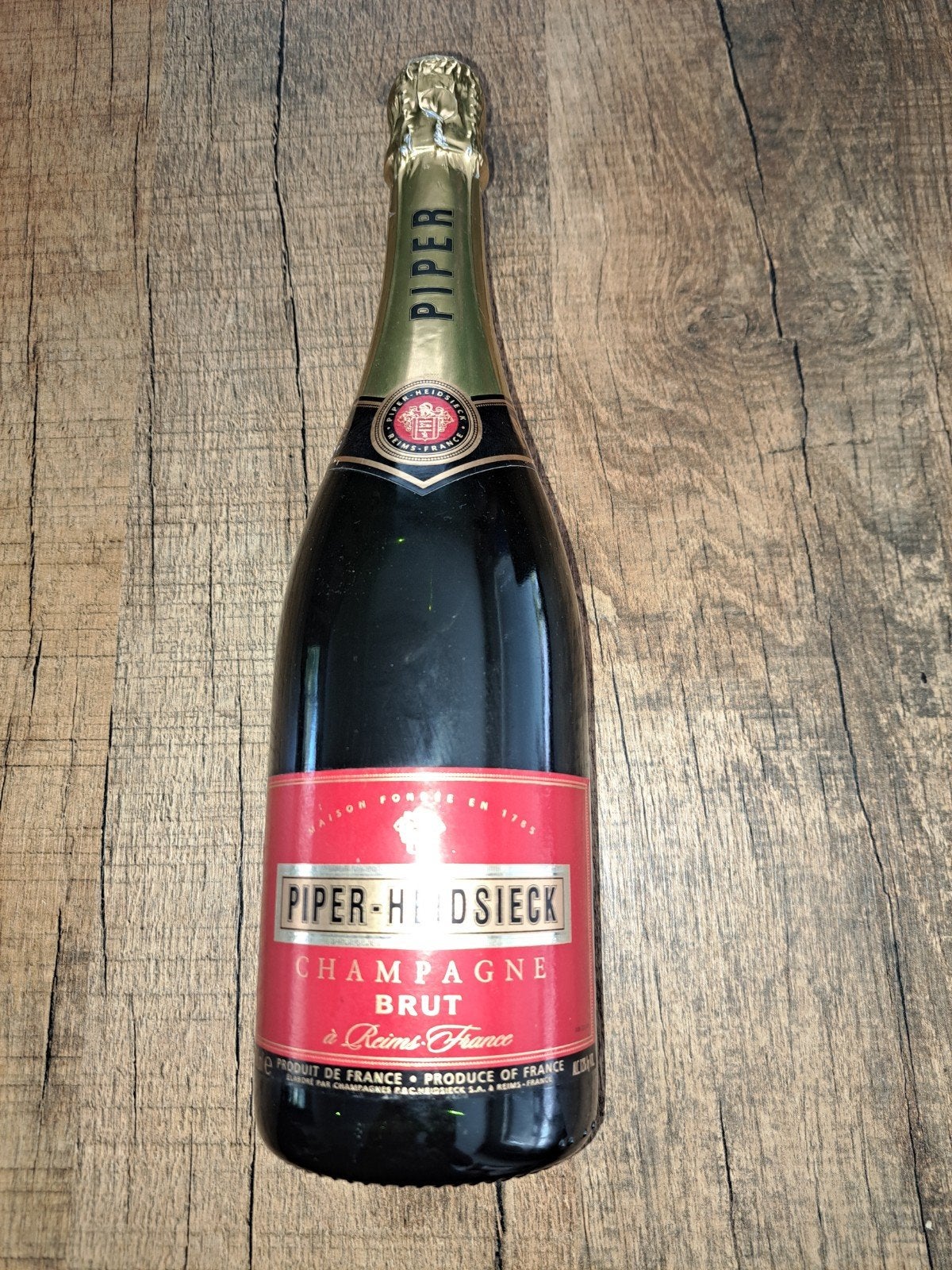 Piper-Heidsieck Brut Champagne, Verzamelen, Wijnen, Ophalen of Verzenden, Nieuw, Frankrijk, Champagne