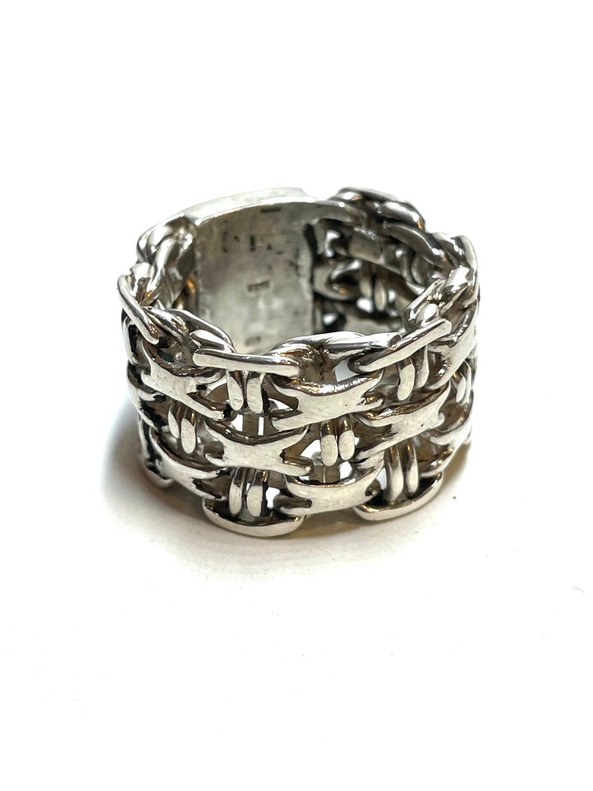 925 zilveren Buddha to Buddha ring, 18 tot 19, -, -, Ophalen of Verzenden