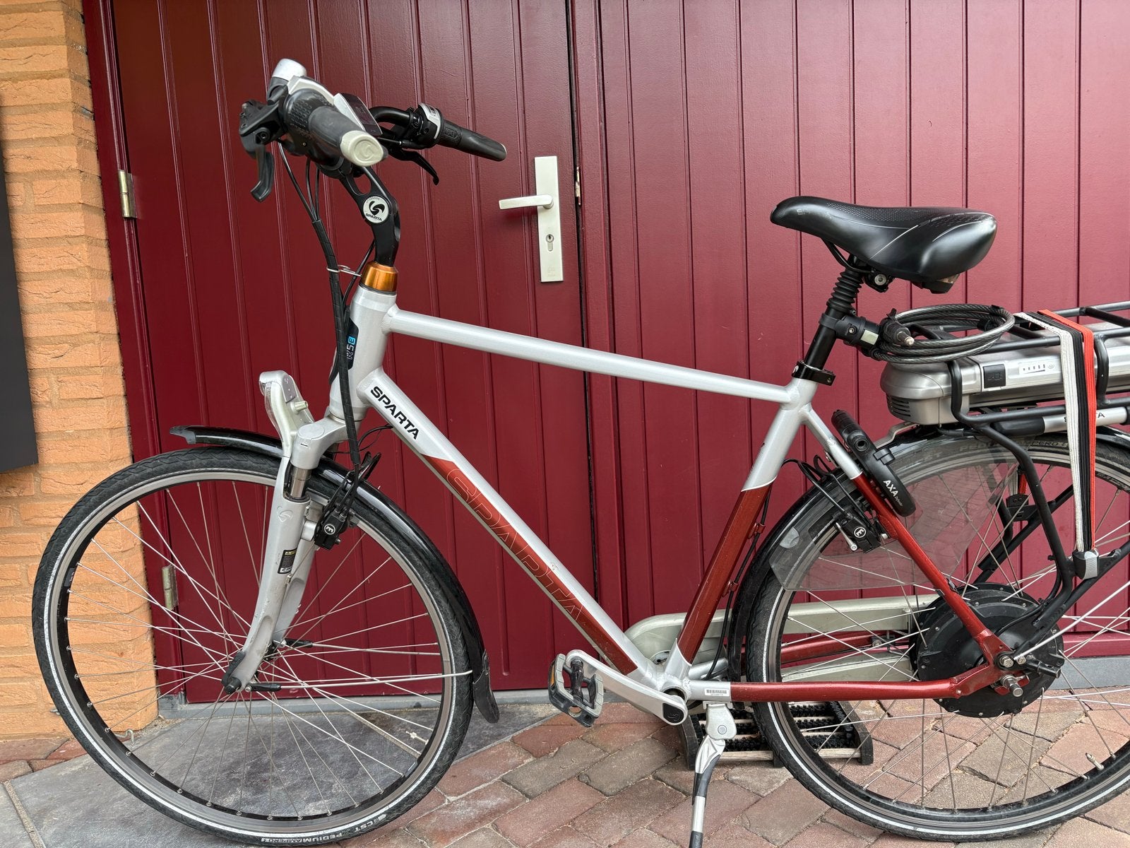 Sparta R5e elektrische herenfiets framemaat 53, Fietsen en Brommers, Ophalen, Sparta, Gebruikt, 51 tot 55 cm