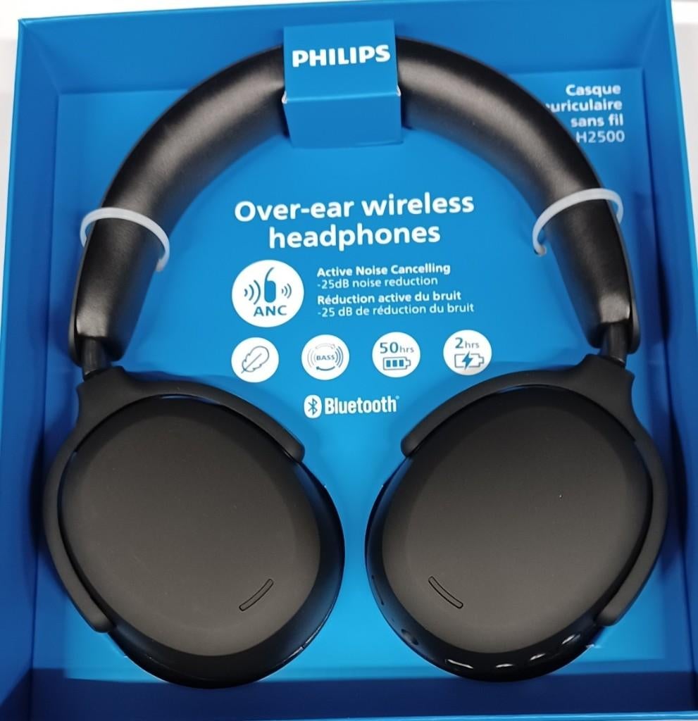 Philips draadloze over-ear ANC koptelefoon H2500, Philips, Nieuw, Ophalen of Verzenden, Over oor (circumaural)
