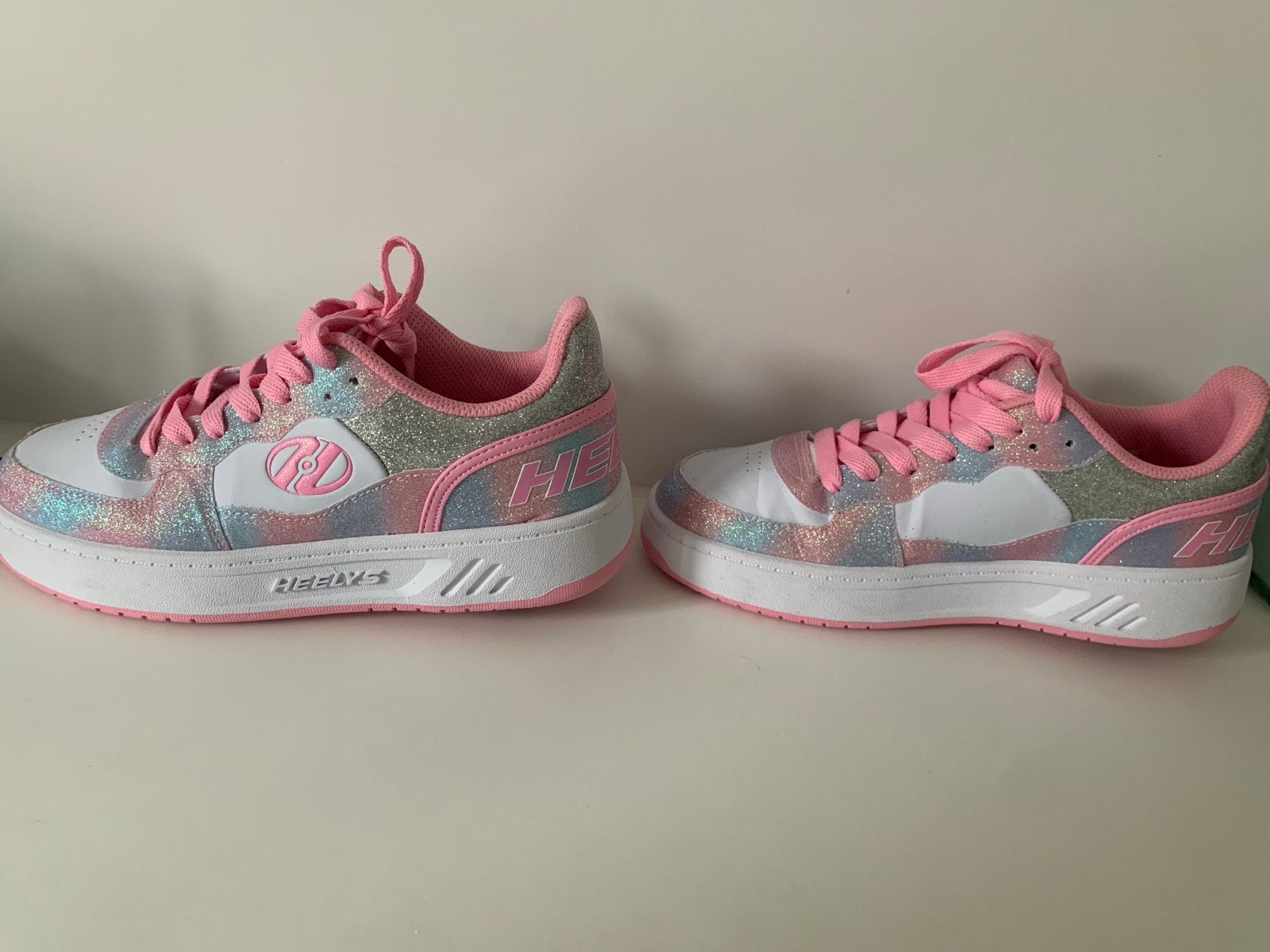 Roze Heelys met glitter - Maat 38, Ophalen of Verzenden, Zo goed als nieuw, Kinderen