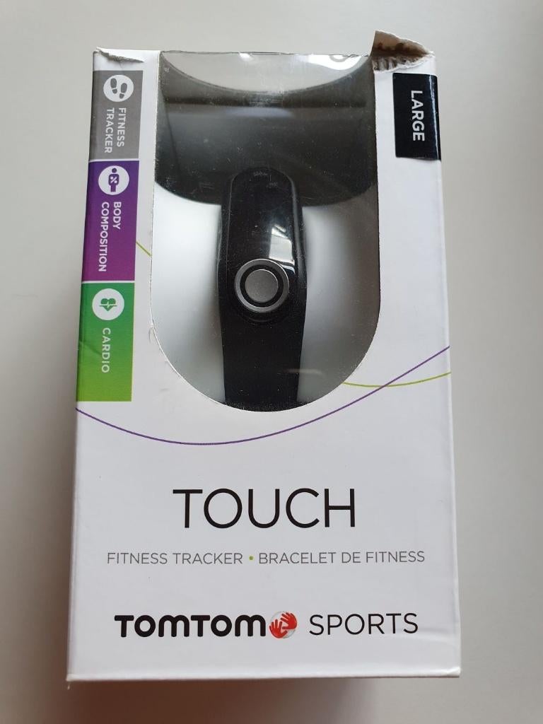 TomTom Cardio Fitnesstracker met Body Composition, Conditie, Zwart, Ophalen of Verzenden, Zo goed als nieuw