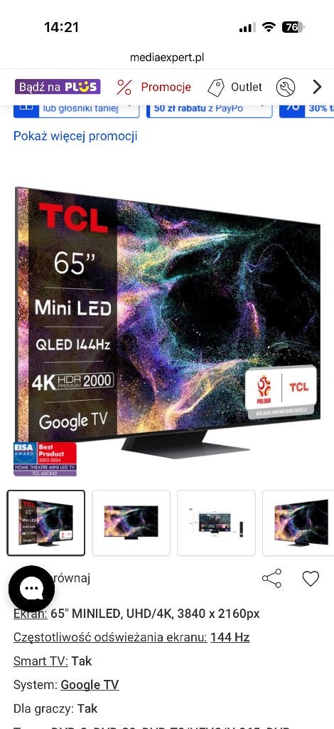 Beschadigd beeldschermpaneel van de televisie., Audio, Tv en Foto, Nieuw, 120 Hz, Ophalen of Verzenden, 100 cm of meer