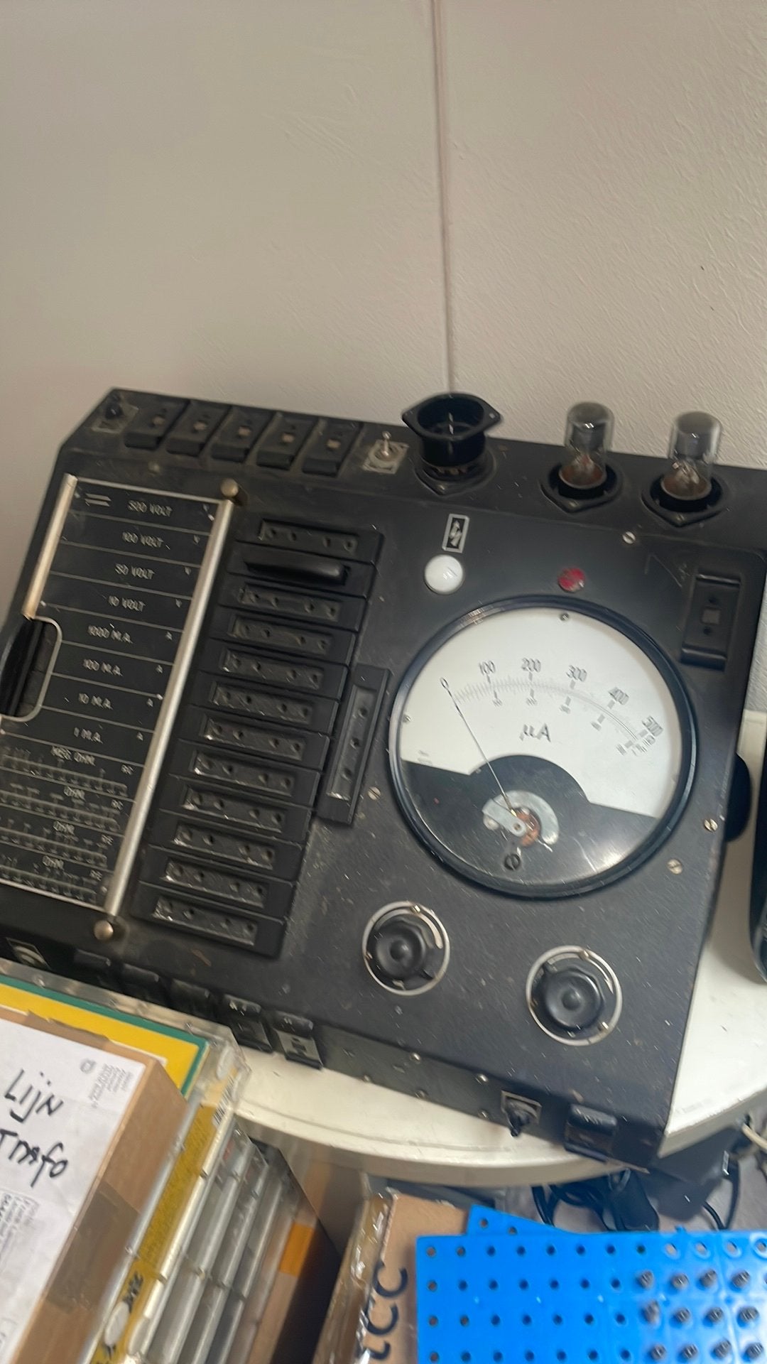 Philips meetapparatuur uit 1938, Ophalen of Verzenden, Gebruikt, Elektriciteit