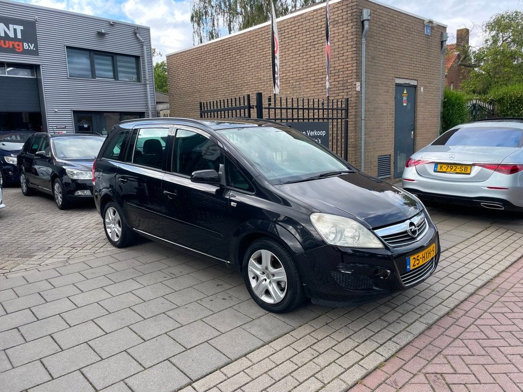 Opel Zafira 1.8 Business 2e Eigenaar! Trekhaak 7Pers Airco N, Auto's, Opel, Voorwielaandrijving, Gebruikt, 4 cilinders, Parkeersensor