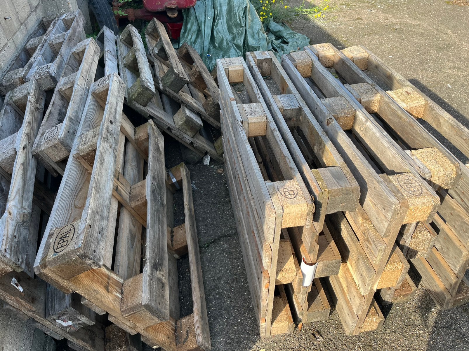 Pallets gratis op te halen euro pallets aan 4 euro, Ophalen, Overige houtsoorten, Minder dan 200 cm, Pallet