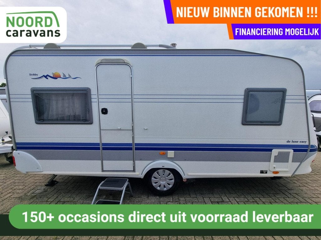 Hobby de luxe easy 460 ufe MOVER + VOORTENT +FRANSBED+DOUCHE, Rondzit, Hobby, Bedrijf, Mover
