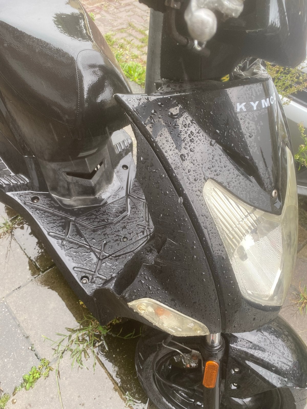 Kymco Agility scooter met lekke band en WOK-status, Ophalen of Verzenden, Gebruikt, Kymco