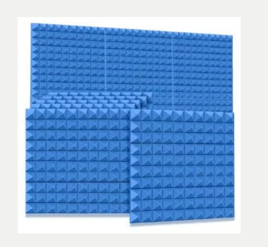 Geluidsisolerende Polyurethaan panelen 6 stuks (50x50x5cm), Ophalen of Verzenden, Nieuw