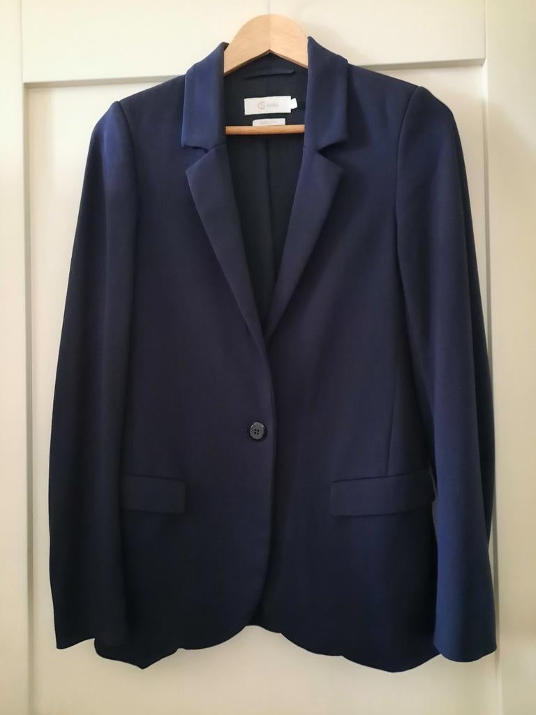 Claudia Strater blazer donker blauw maat 34, Ophalen of Verzenden, Zo goed als nieuw, Blauw