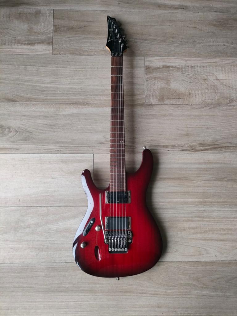 Linkshandige Ibanez S420 als nieuw ! Linkshandig left handed, Ophalen of Verzenden, Zo goed als nieuw