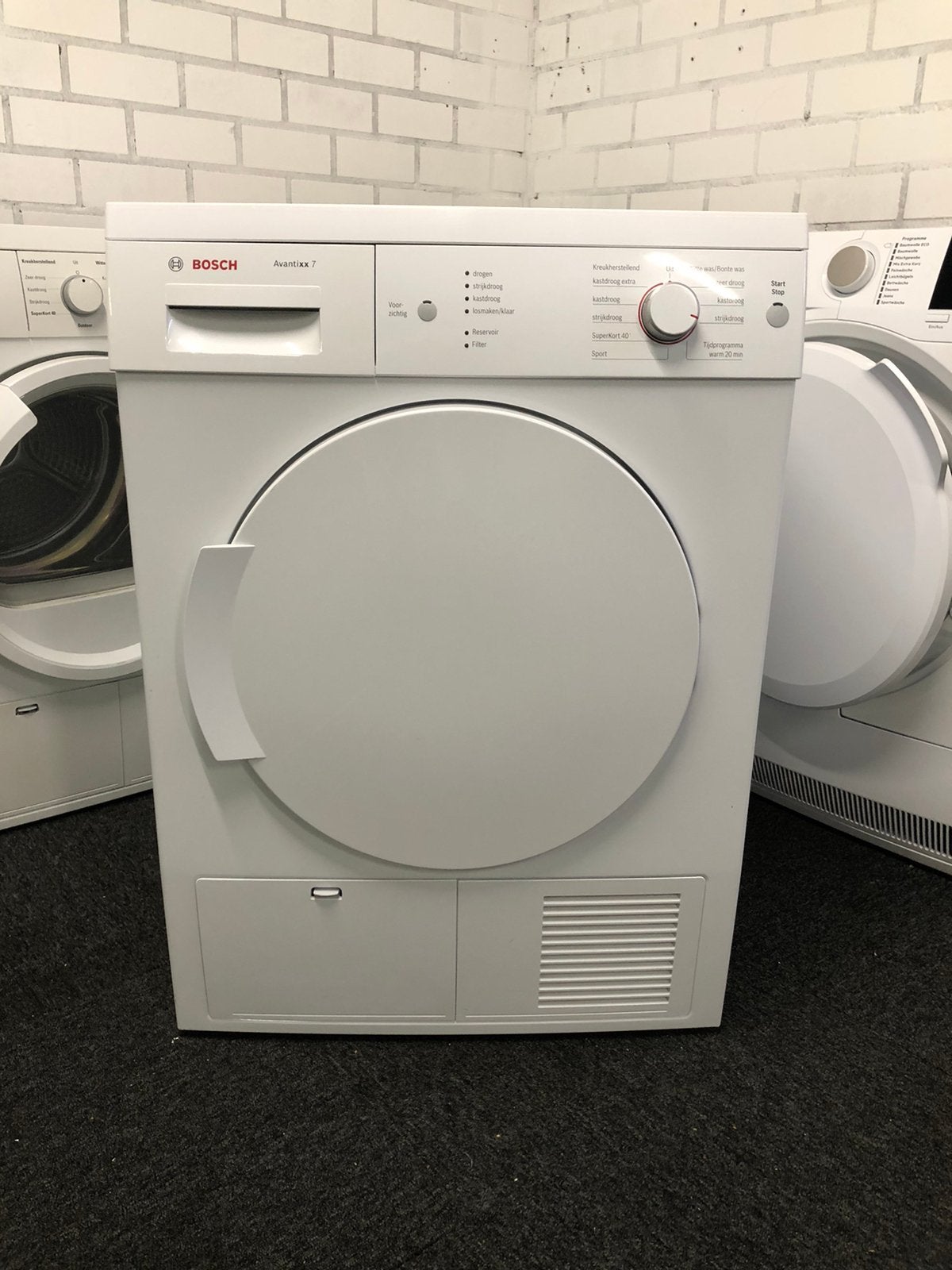€179 Condensdroger Boscv Avantixx7 MET GARANTIE OPHALEN, Witgoed en Apparatuur, Wasdrogers, Ophalen, 6 tot 8 kg, Minder dan 85 cm