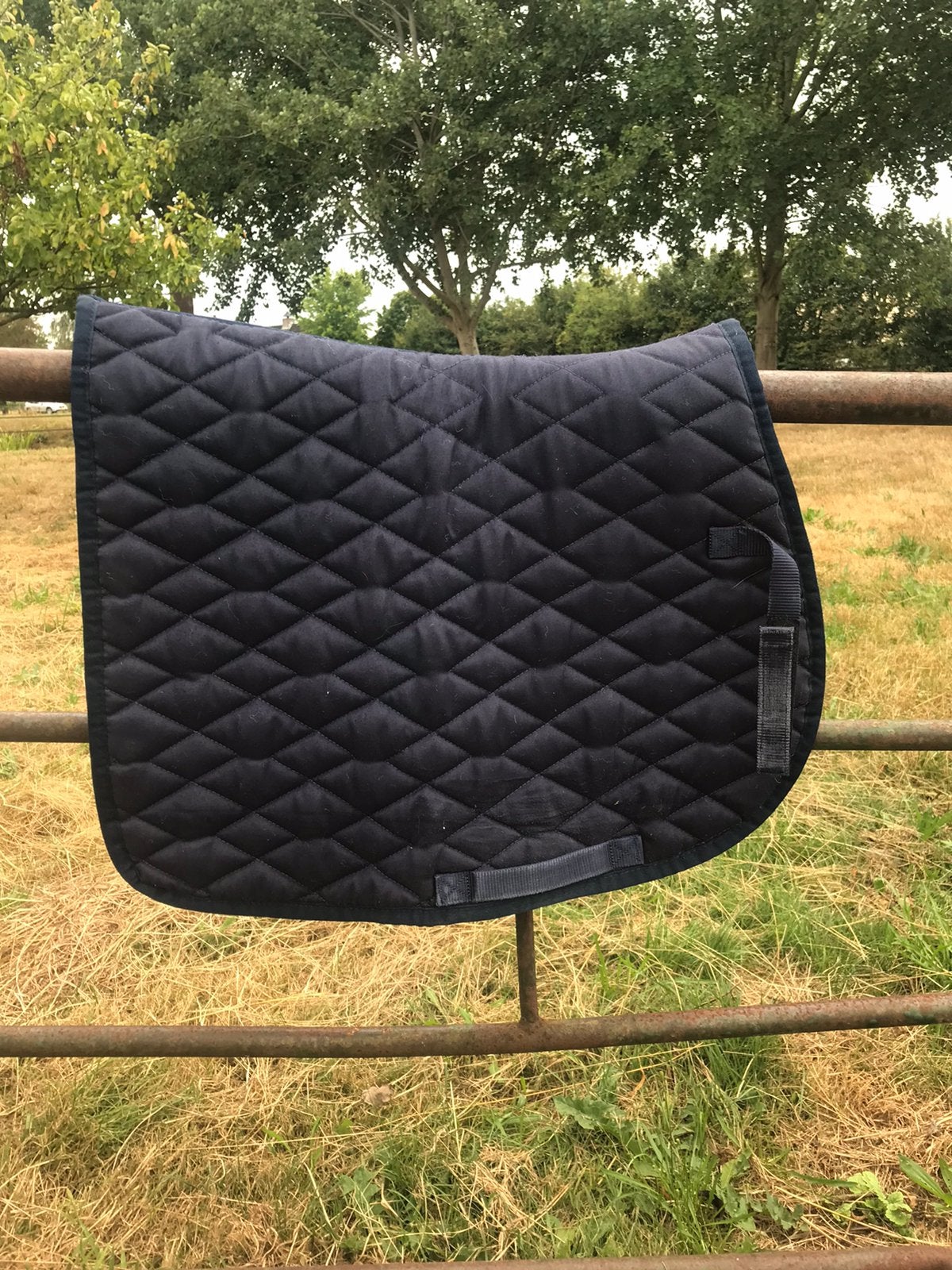 Donkerblauw horka dekje, Dieren en Toebehoren, Gebruikt, Cob (M), Ophalen of Verzenden, Veelzijdigheidsdekje