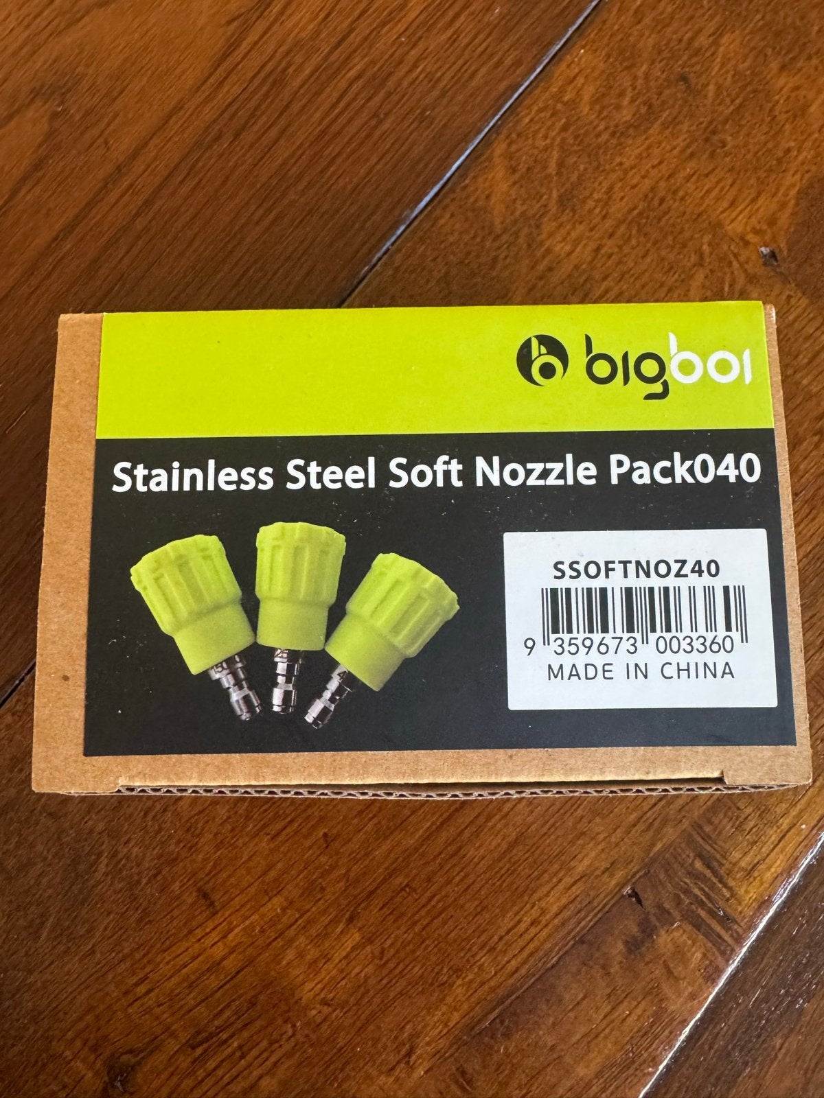 Bigboi RVS Zachte Sproeier Pakket 040