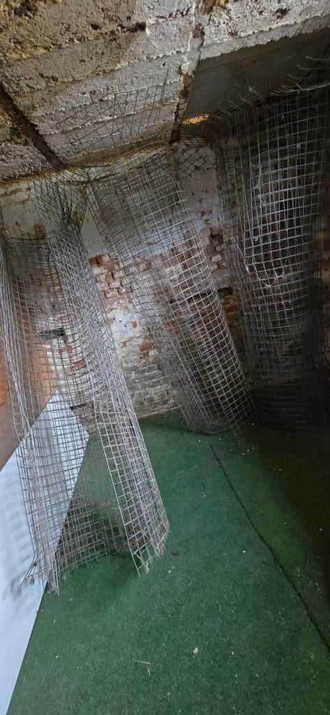 10 stuks metalen verzinkte boomkorven, boombeschermers, Ophalen, Gebruikt, IJzer, Overige typen