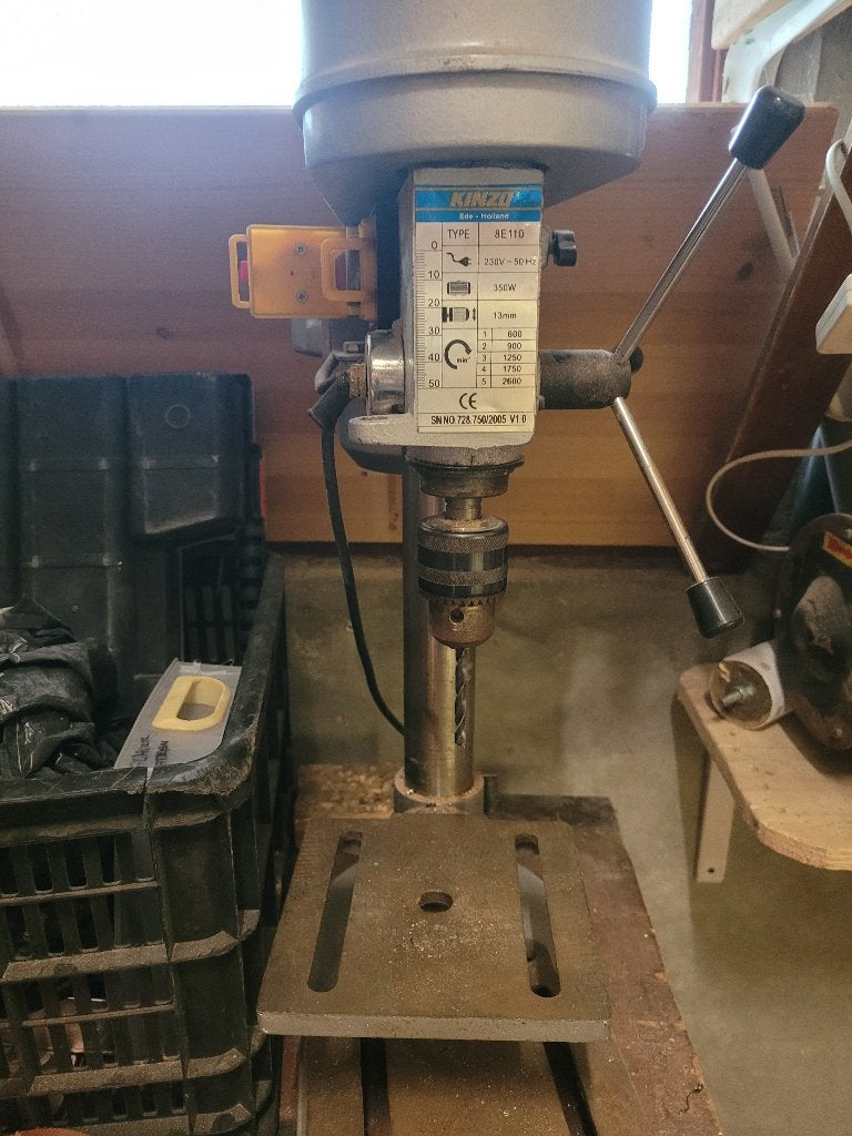 kolomboor, Doe-het-zelf en Verbouw, Ophalen, Gebruikt, 400 tot 600 watt, Kolomboormachine