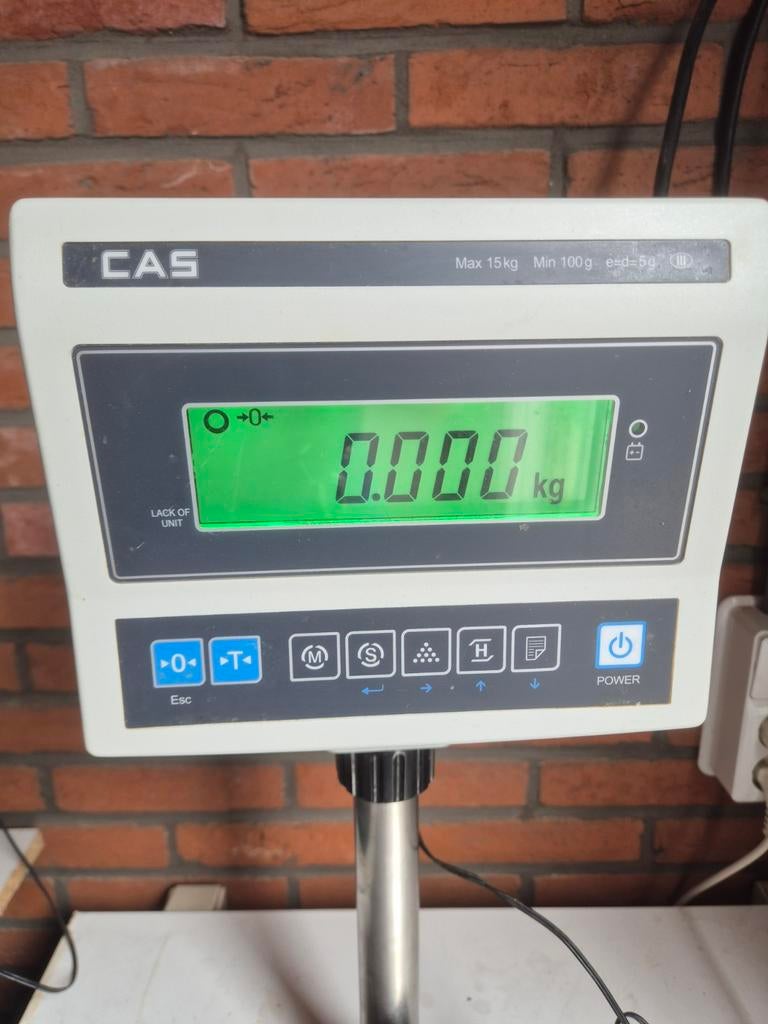 Weegschaal te koop, Witgoed en Apparatuur, Weegschalen, Zo goed als nieuw, Keukenweegschaal, 1 tot 500 gram, Minder dan 10 kg