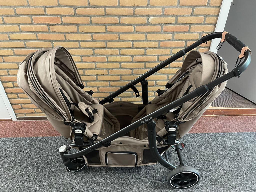 Duokinderwagen - Slechts 4 maanden gebruikt!, Kinderen en Baby's, Kinderwagens en Combinaties, Duowagen, Zo goed als nieuw, Ophalen