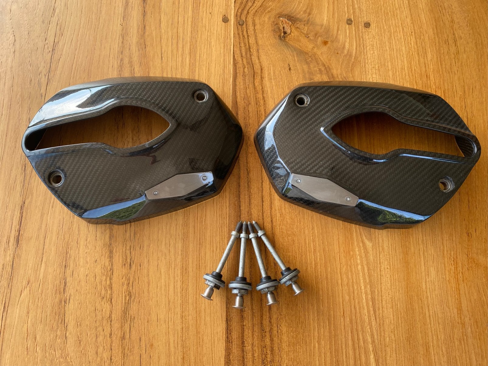 Carbon kleppendeksel covers BMW R1200, Motoren, Ophalen of Verzenden, Gebruikt