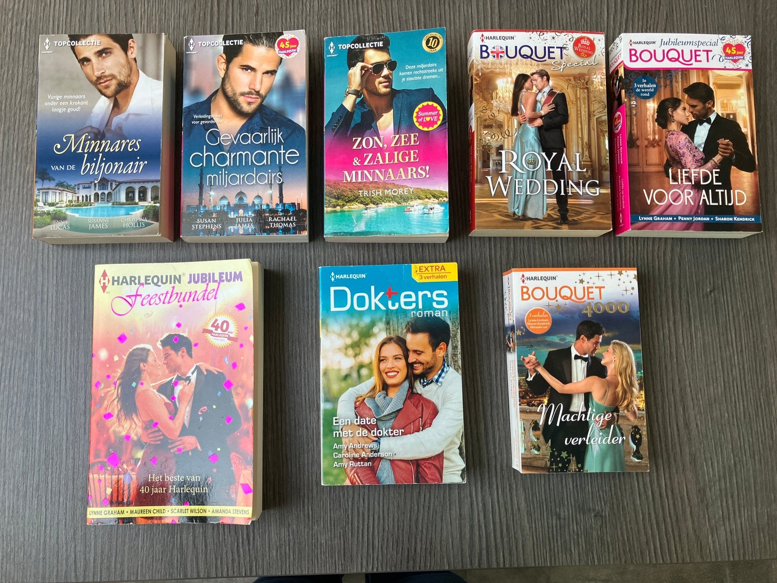25 verhalen in 8 boeken - Harlequin - van alles wat, Ophalen of Verzenden, Gelezen, Amerika