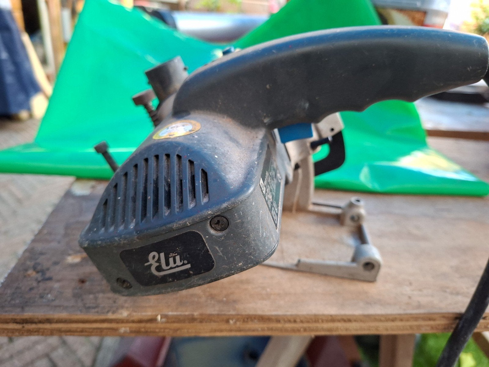 Elu MH 25 Cirkelzaag - Compact en Krachtig, Minder dan 30 mm, Gebruikt, Cirkelzaag, Ophalen of Verzenden
