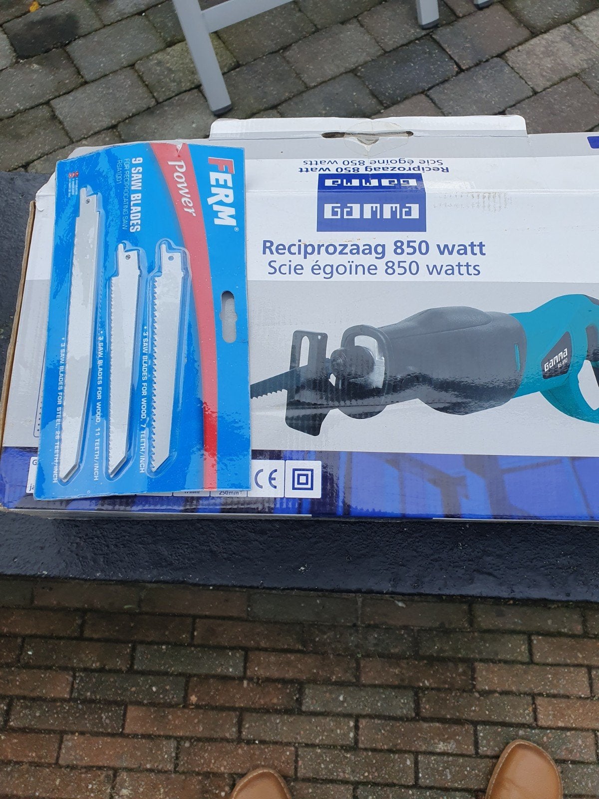 Repriozaag, nieuw in doos., Ophalen