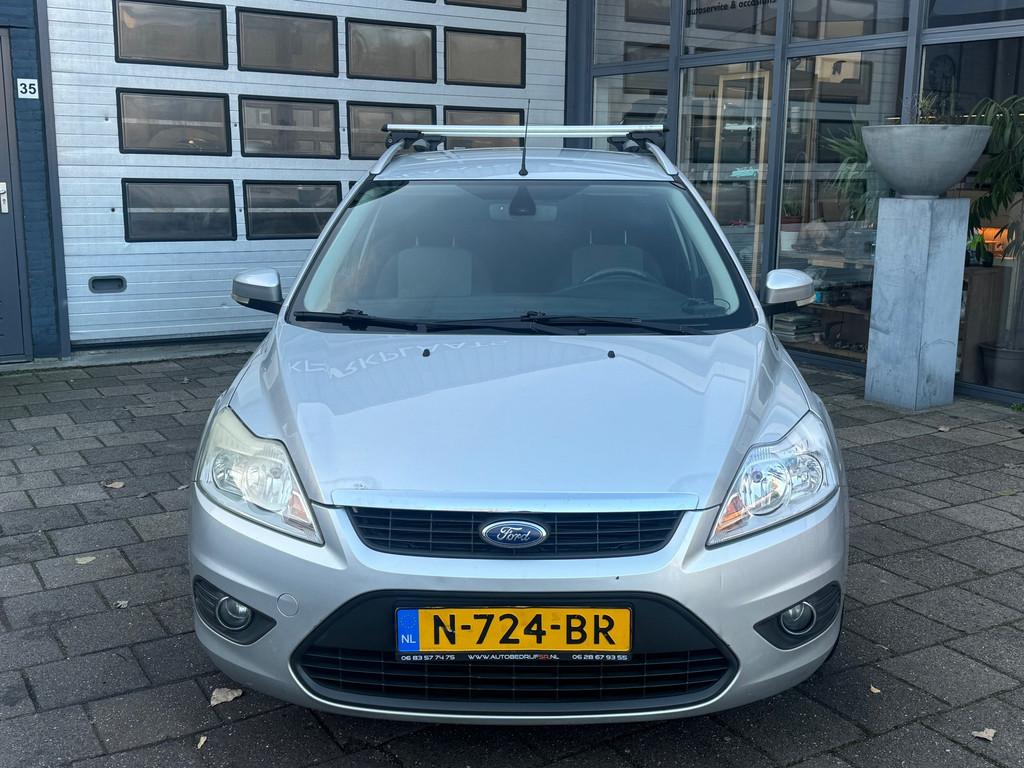 Ford Focus Wagon 1.8 Ghia Flexi Fuel | Elek-Pakket | Airco, Auto's, Euro 5, 125 pk, Gebruikt, 4 cilinders