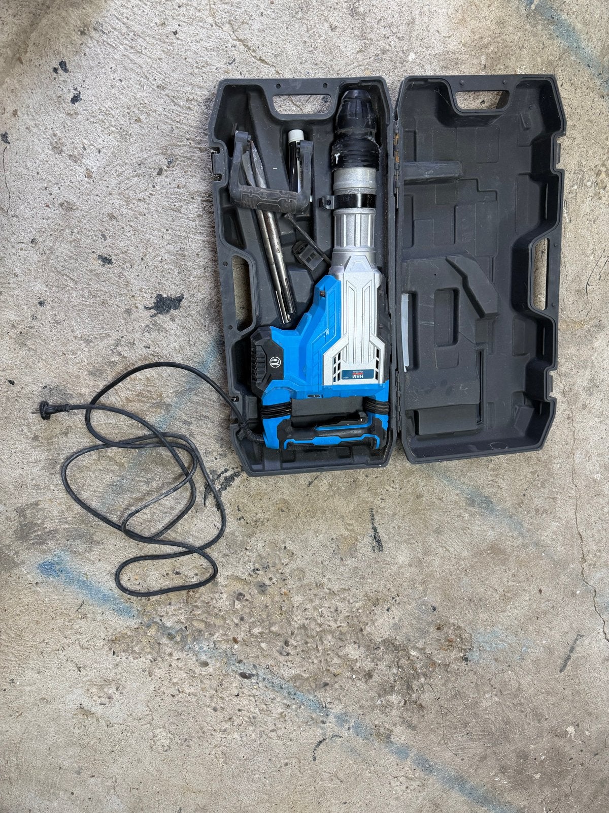 HBM Professionele Sloophamer 1700W SDS-Max 45J, Doe-het-zelf en Verbouw, Gereedschap | Handgereedschap, Ophalen, Zo goed als nieuw