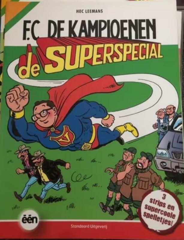 de superspecial fc de kampioenen dx1, Eén stripboek, Ophalen of Verzenden, Zo goed als nieuw
