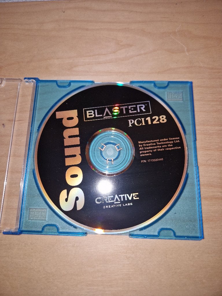cd-rom voor soundblaster pci128, Ophalen of Verzenden, Gebruikt, Creative