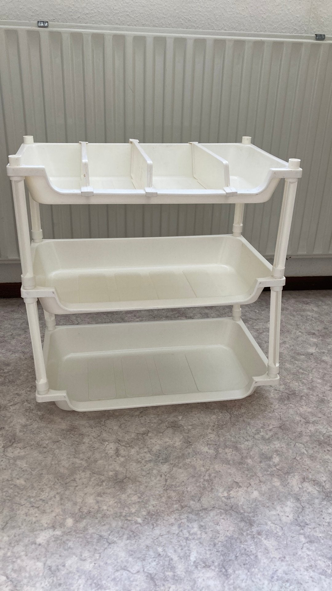 Kampeer- keuken uitrusting, Ophalen