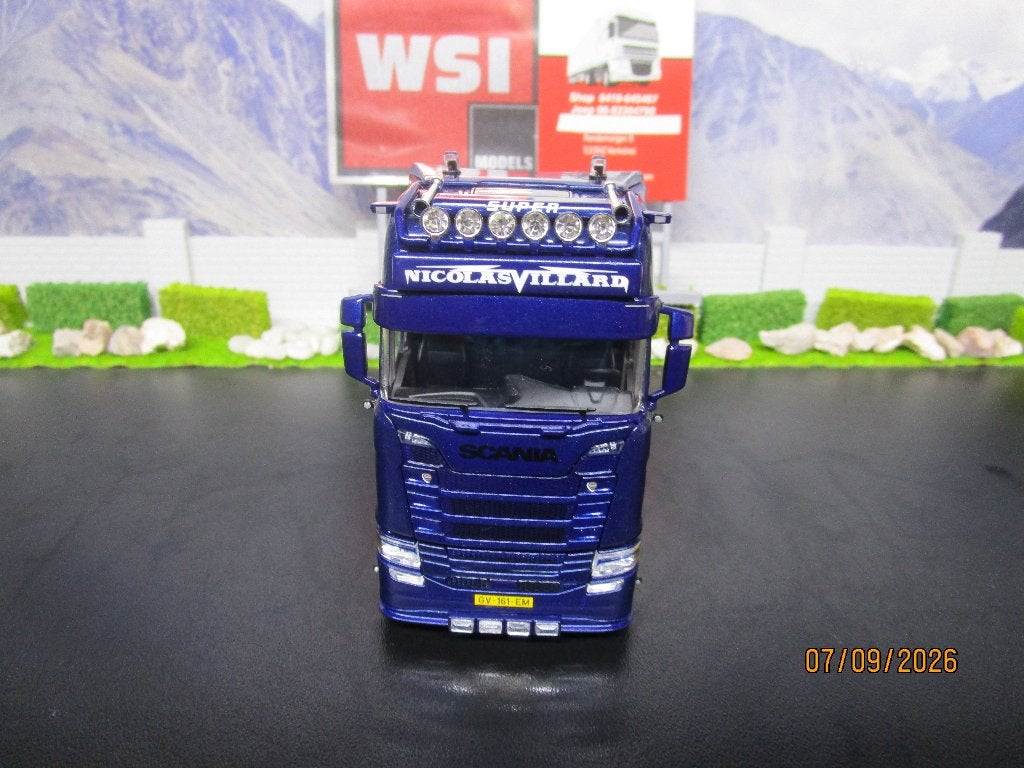 wsi 01-5150 nicolas villard;scania s highline cs20h 4x2, Ophalen of Verzenden, Nieuw, Bus of Vrachtwagen, Wsi