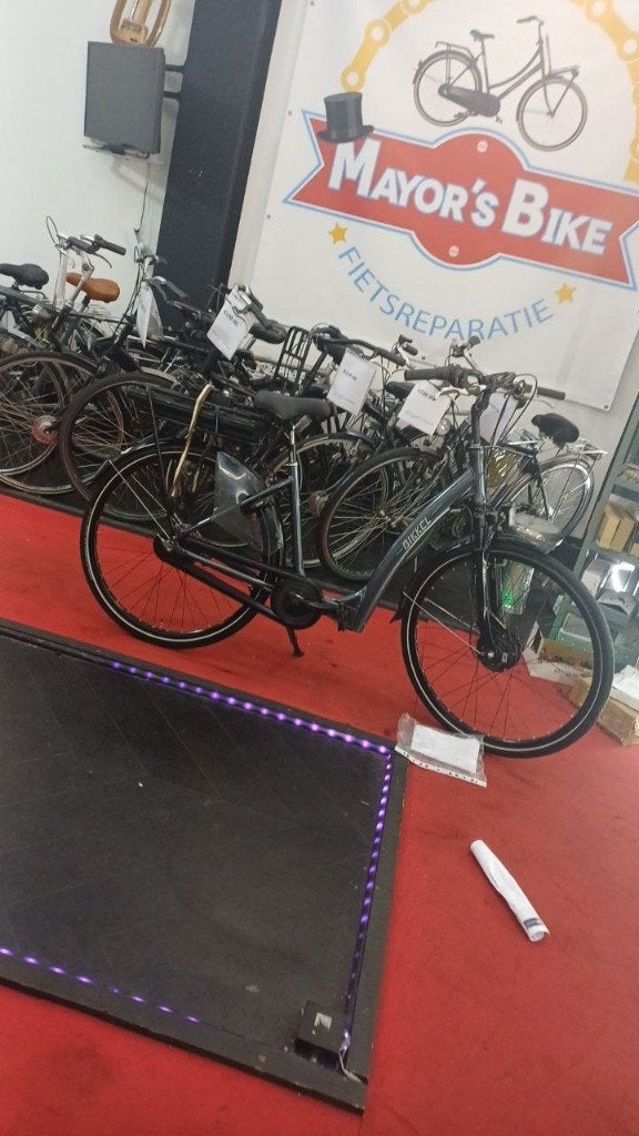 E-Bike (dames) Framemaat: 47 cm een maand garantie, Zo goed als nieuw, 47 tot 51 cm, 30 tot 50 km per accu, Ophalen