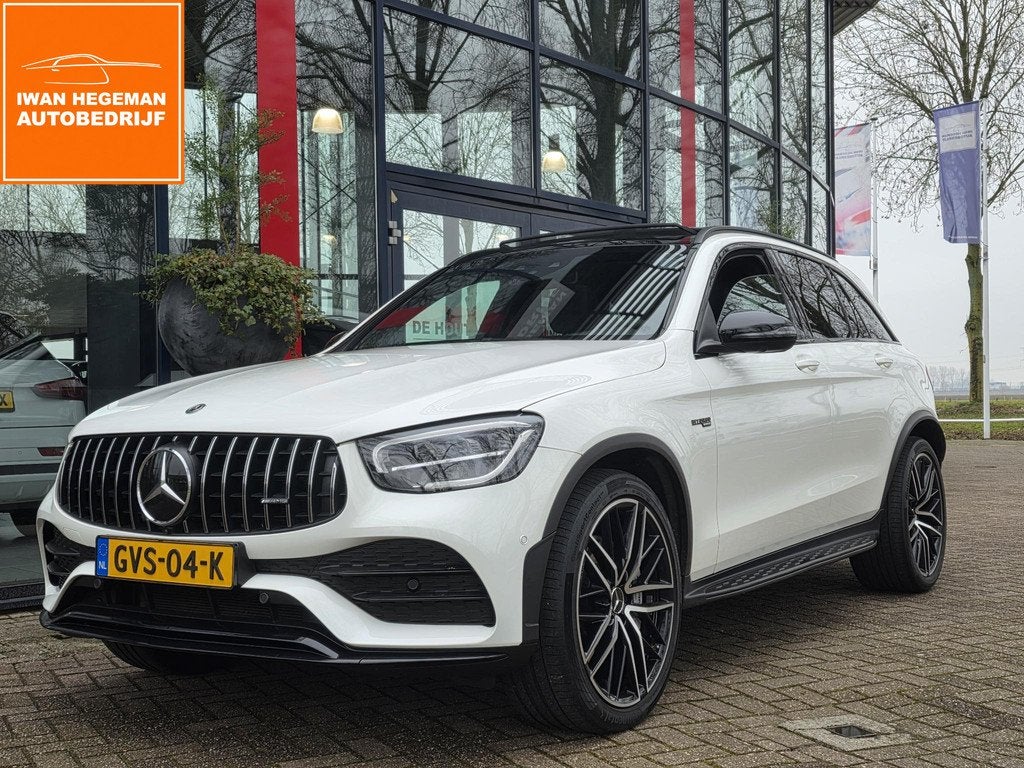 Mercedes-Benz GLC-klasse AMG 43 4MATIC | Panodak | Burmester, Auto's, Mercedes-Benz, Automaat, 12 maanden, Gebruikt, Leder en Stof