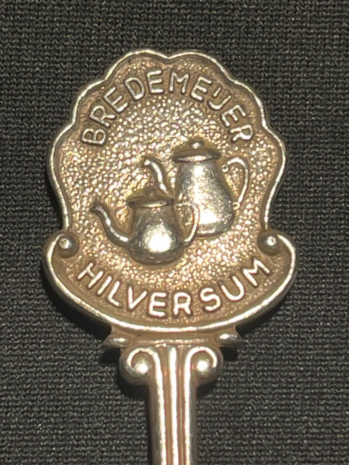 Vintage lepeltje Bredemeijer Hilversum., Antiek en Kunst, Ophalen of Verzenden