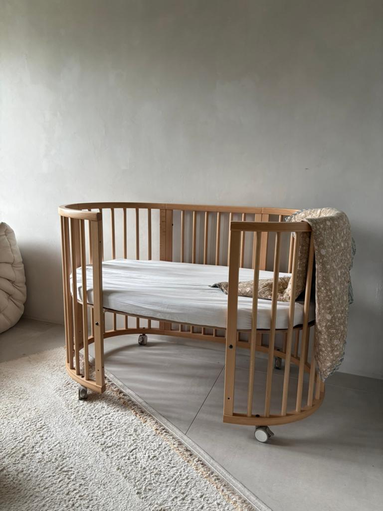 Stokke Sleepi bedje naturel! Ongebruikt in perfecte staat., Kinderen en Baby's, Babywiegjes en Ledikanten, Ophalen, Nieuw, Ledikant