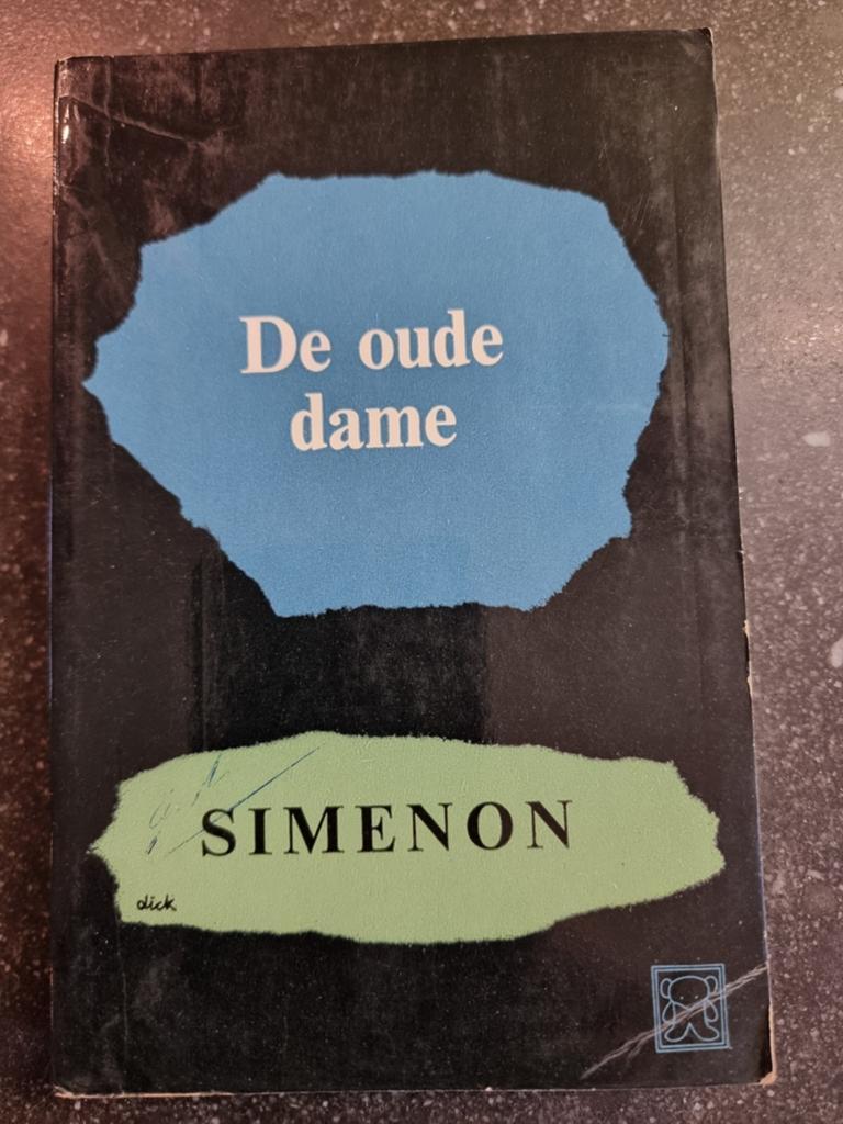 De oude dame - Georges Simenon (Zwarte Beertjes), Ophalen of Verzenden, Gelezen, Georges Simenon, Europa overig