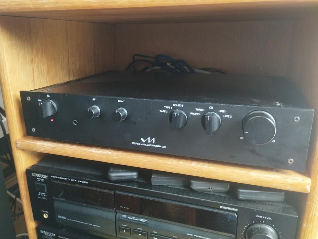 MA 220 Medevoort versterker 1994, Audio, Tv en Foto, Versterkers en Receivers, Ophalen of Verzenden, Overige merken